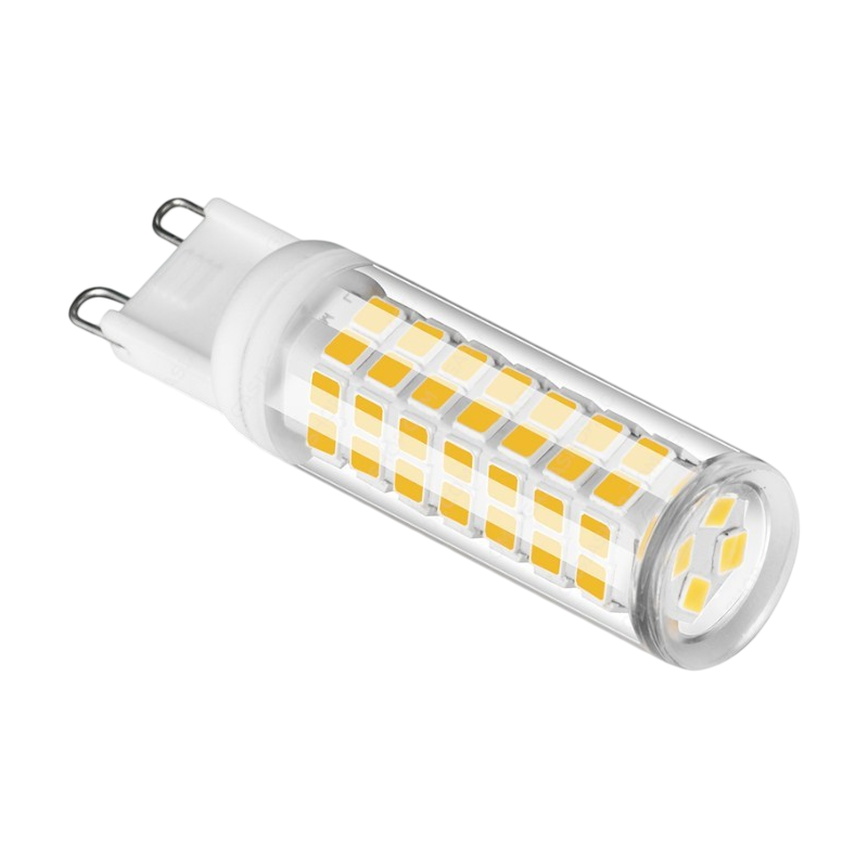 UNIVERSO · Confezione da 15 Pezzi – Mini Lampadina CORN Tubolare LED SMD 2835, G9 6W, 680 Lumen, CCT 3000K/4000K/6500K – vista del prodotto