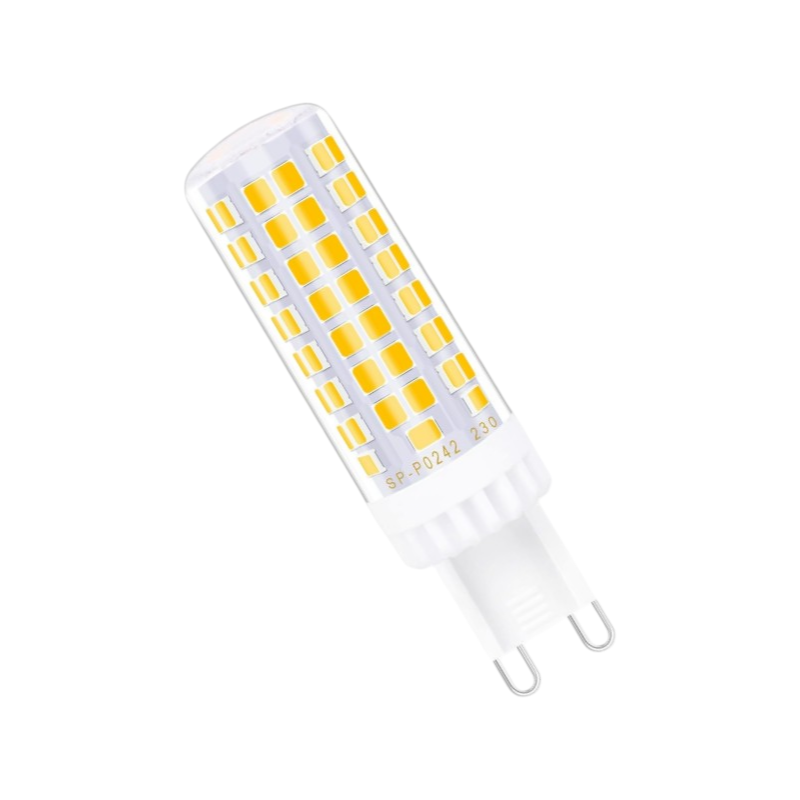 UNIVERSO · Confezione da 5 Pezzi – Mini Lampadina CORN Tubolare LED SMD 2835, G9 7W, 820 Lumen, CCT 3000K/4000K/6500K – dettaglio 2