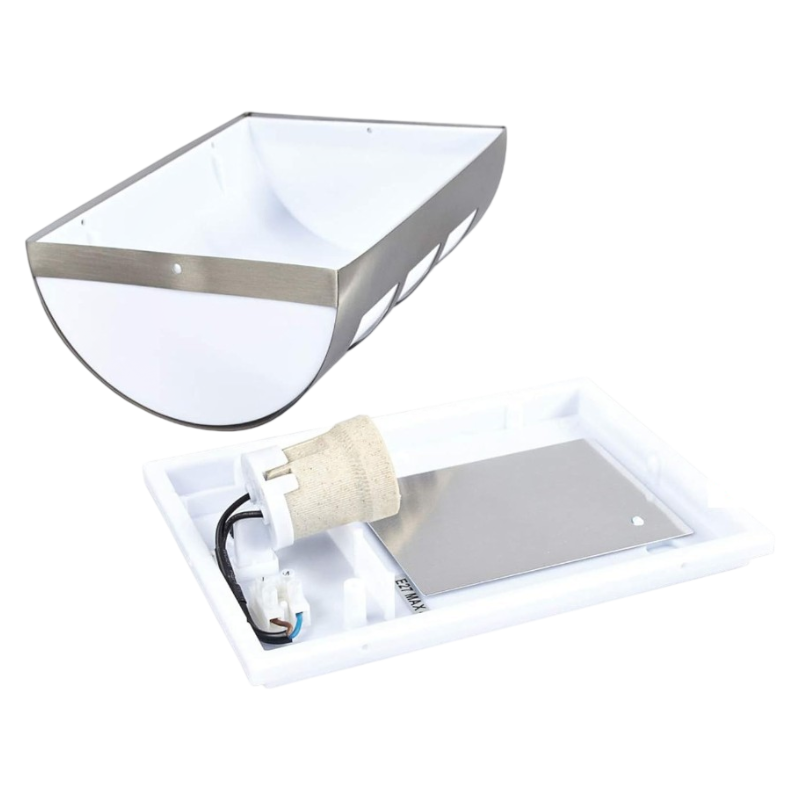 UNIVERSO · Portalampada Wall Light da Muro S250-A per Lampadine E27 da Esterno – IP44 – dettaglio 3