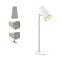 UNIVERSO · Lampada Multifunzione Ricaricabile da Tavolo BL-1008-B – 6W Dimmerabile, CCT 3in1 con Temperatura Luce Selezionabile, Colore Bianco – vista del prodotto