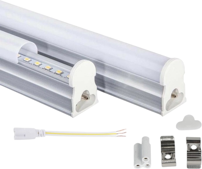 UNIVERSO · Tubo Neon LED SMD T5 Plafoniera Raccordabile 120cm 24W 2640 Lumen | CCT Selezionabile 3000K-4000K-6500K – vista del prodotto