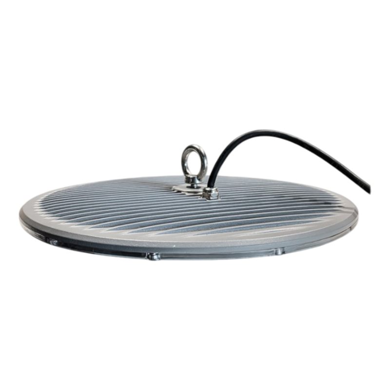 UNIVERSO · Campana LED UFO Lampada Industriale a Sospensione Ultra Slim 100W – da Esterno, IP65, 9.000 Lumen, Driver Incorporato – dettaglio 3