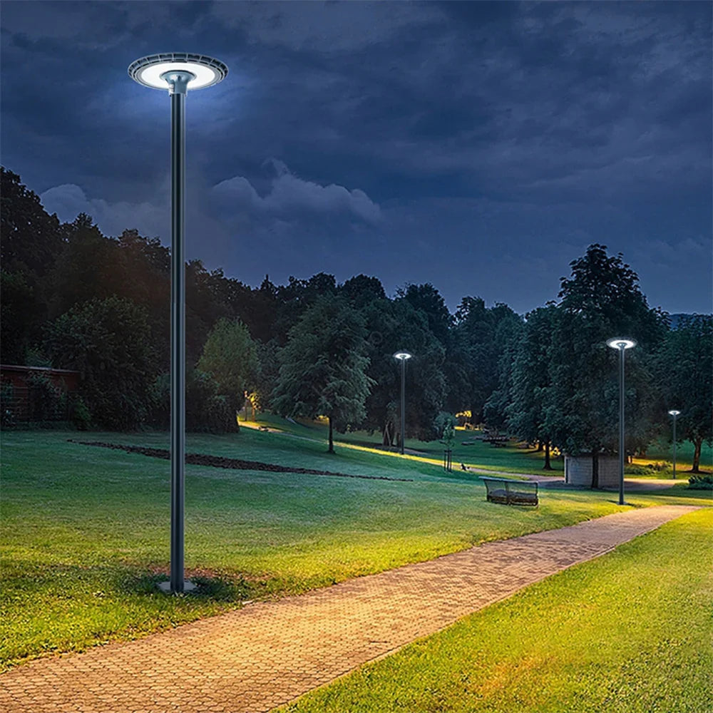UNIVERSO · ATA-3C Lampada Testa Palo LED SMD 120W Dimmerabile con Selettore CCT Temperatura Luce IP65 – dettaglio 2