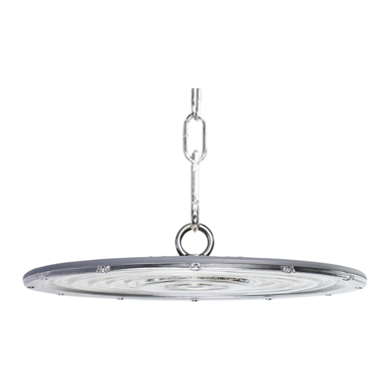 UNIVERSO · Campana LED UFO Lampada Industriale a Sospensione Ultra Slim 100W – da Esterno, IP65, 9.000 Lumen, Driver Incorporato – dettaglio 5