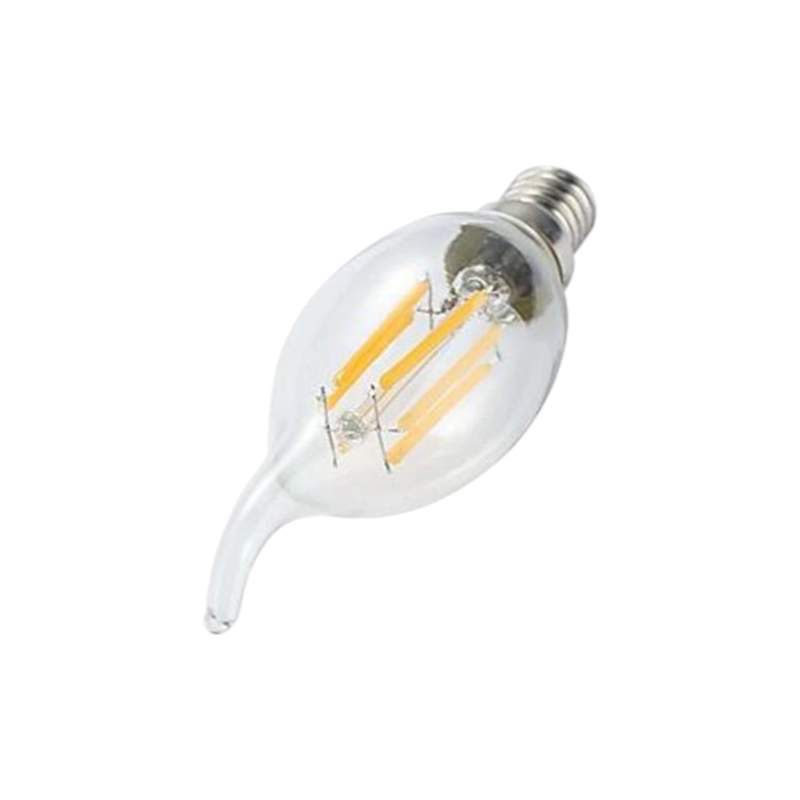 UNIVERSO · Confezione da 10 Pezzi C35A-T – Lampadina LED Filamento E14 4W, Candela a Fiamma, CCT 3000K/4000K/6500K – dettaglio 2