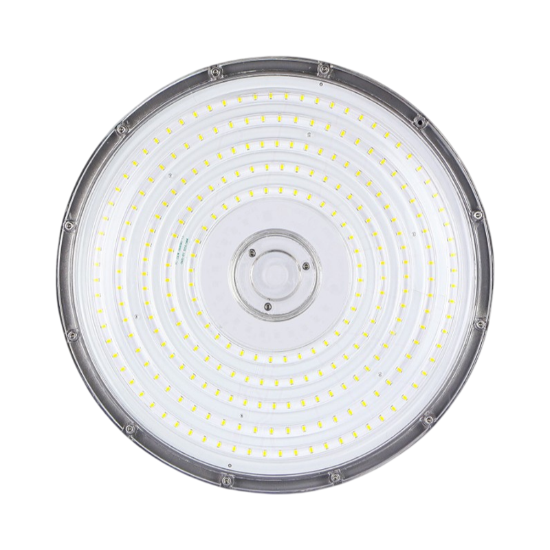 UNIVERSO · Campana LED UFO Lampada Industriale a Sospensione Ultra Slim 100W – da Esterno, IP65, 9.000 Lumen, Driver Incorporato – dettaglio 2