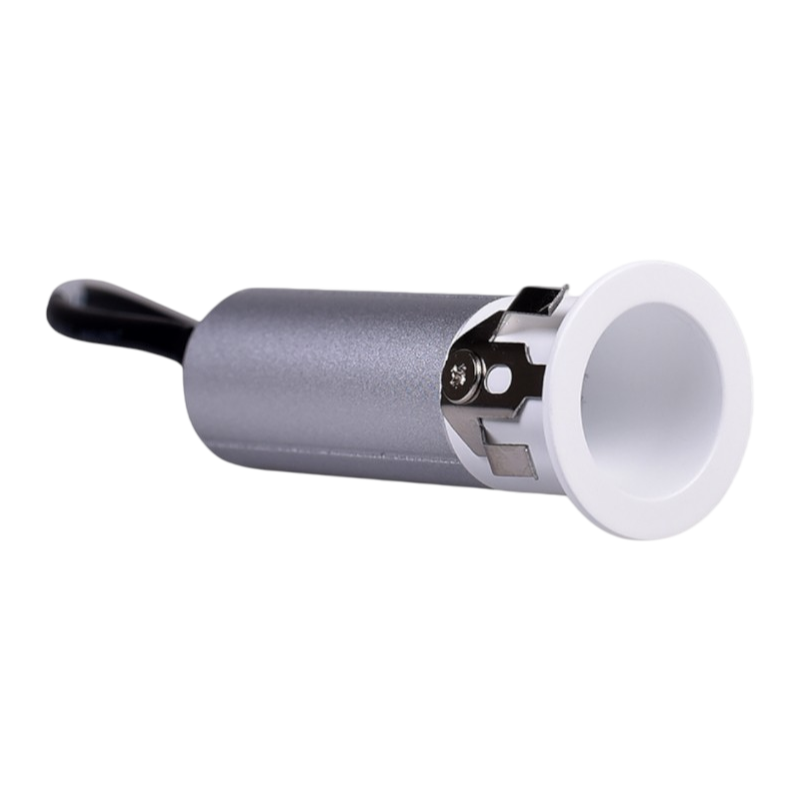 UNIVERSO · Faretto LED Rotondo da Incasso R20-B3C 3W | CCT Selezionabile Bianco/Argento – dettaglio 2