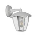 UNIVERSO · Portalampada lanterna da giardino 819WB-B232-B applique da muro bianca attacco E27 IP44 per esterno – vista del prodotto