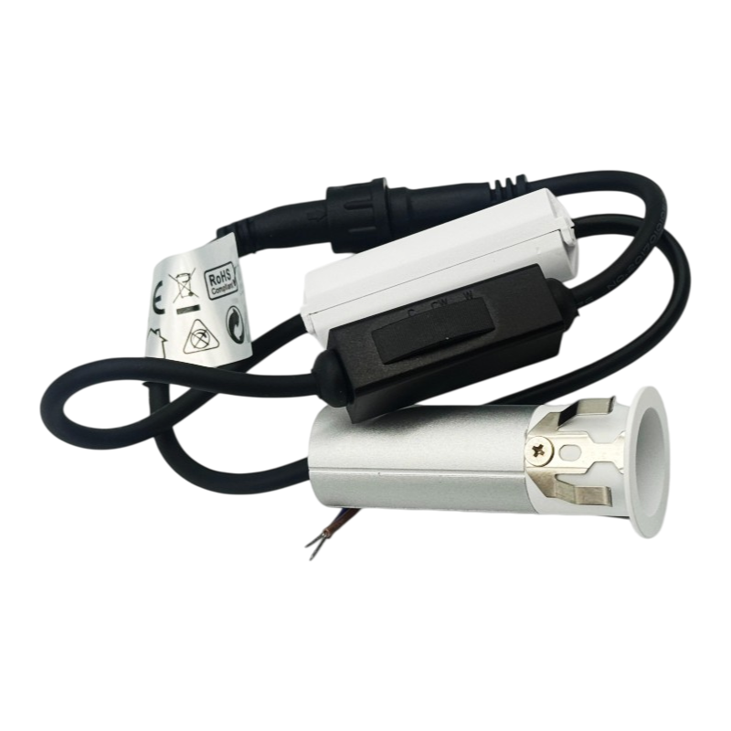 UNIVERSO · Faretto LED Rotondo da Incasso R20-B3C 3W | CCT Selezionabile Bianco/Argento – dettaglio 4