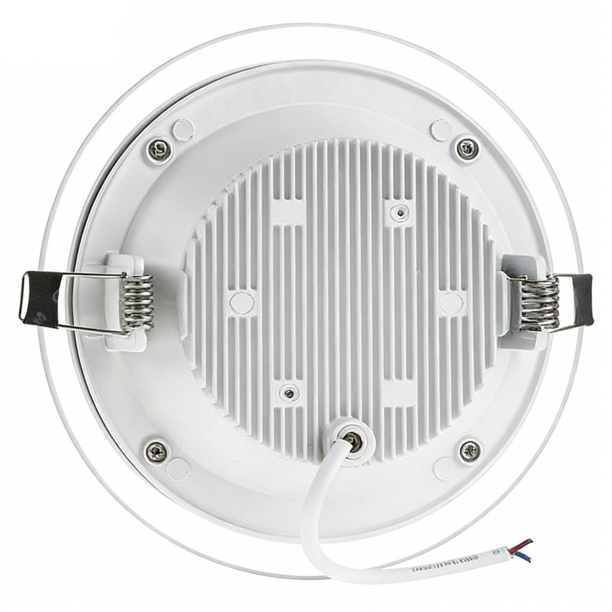 UNIVERSO · Pannello Faretto LED Rotondo in Vetro 12W Alta Luminosità | CCT Regolabile 3000K-4000K-6500K – dettaglio 3