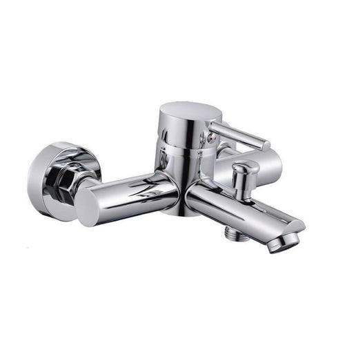 Solvivo · Rubinetto per vasca da bagno cromato lucido modello Ray Silver – vista principale