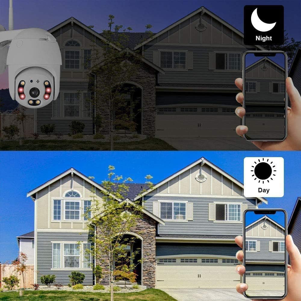 Solvivo · Telecamera Wi-Fi motorizzata · led Full HD zoom app Yoosee 5Ghz – dettaglio 6
