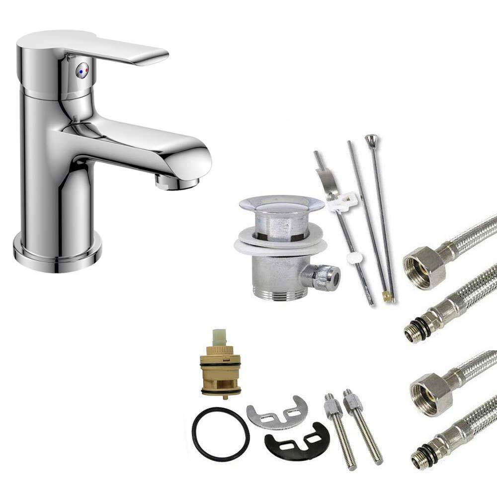 Solvivo · Roll · Rubinetto per lavandino bagno ottone cromato lucido – dettaglio 4