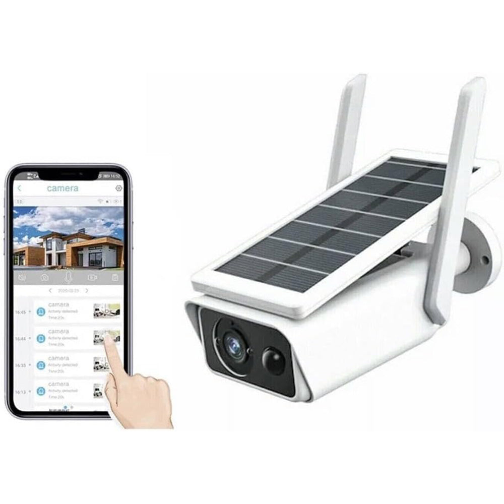 Solvivo · Telecamera Wi-Fi Hd 1080p 2mpx · pannello solare IP66 – dettaglio 5