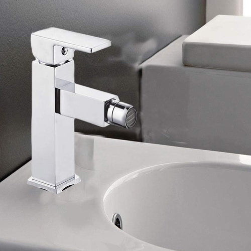 Solvivo · Firenze · Rubinetto per bidet da bagno cromato lucido – dettaglio 2