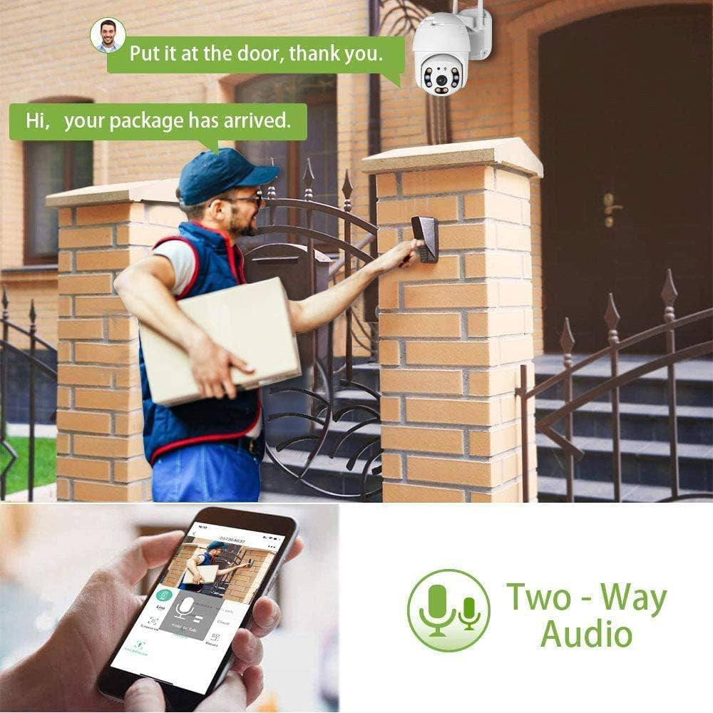 Solvivo · Telecamera Wi-Fi motorizzata · led Full HD zoom app Yoosee 5Ghz – dettaglio 5