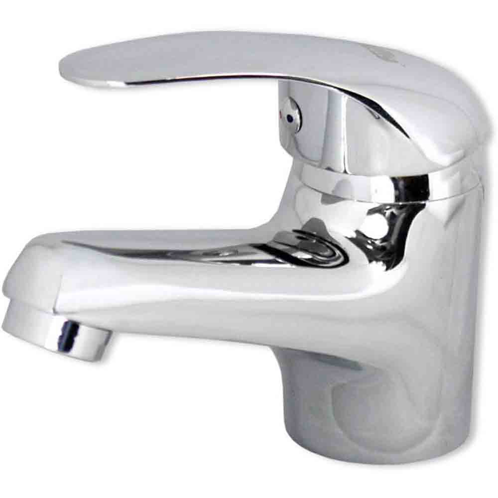 Solvivo · Bari · Rubinetto per lavabo da bagno cromato lucido – vista principale