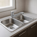 Solvivo · Rubinetto per lavello da cucina a canna bassa miscelatore orientabile – vista principale