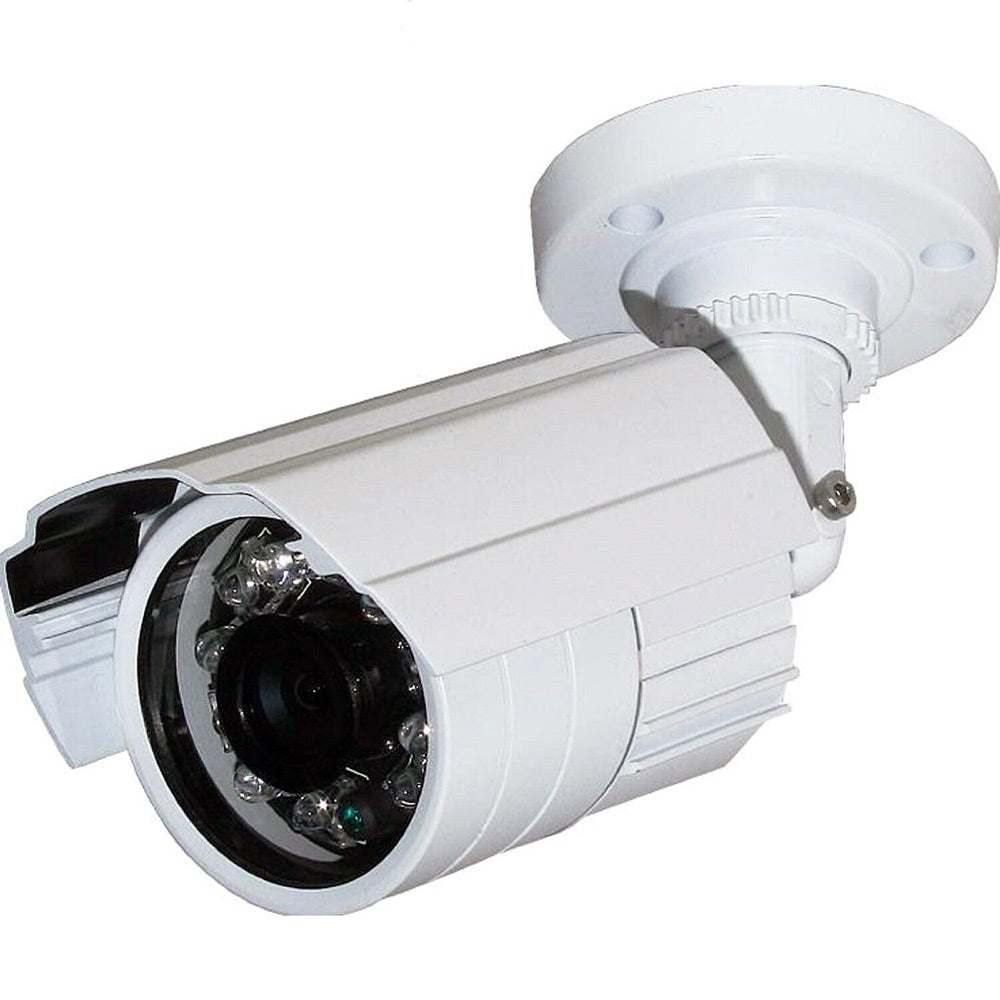 Solvivo · Telecamera CCD 420 tvl linee 24 led infrarossi lente 2,8 mm · staffa – vista principale