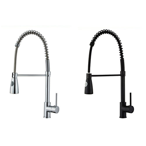 Solvivo · Rubinetto da cucina a canna alta orientabile 2 getti d’acqua – dettaglio 2