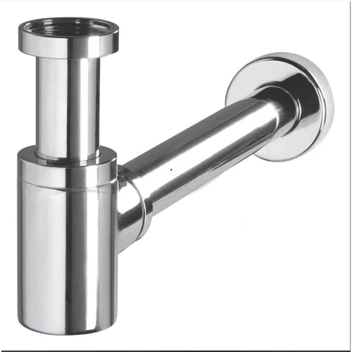 Solvivo · Sifone a bottiglia per lavabo scarico lavandino lavabo attacco 1¼" – vista principale