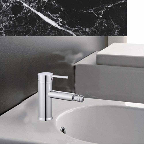 Solvivo · Rubinetto per bidet cromato lucido modello Ray Silver – dettaglio 2