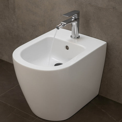 Solvivo · Seven · Rubinetto cromato da bidet per bagno miscelatore – dettaglio 2
