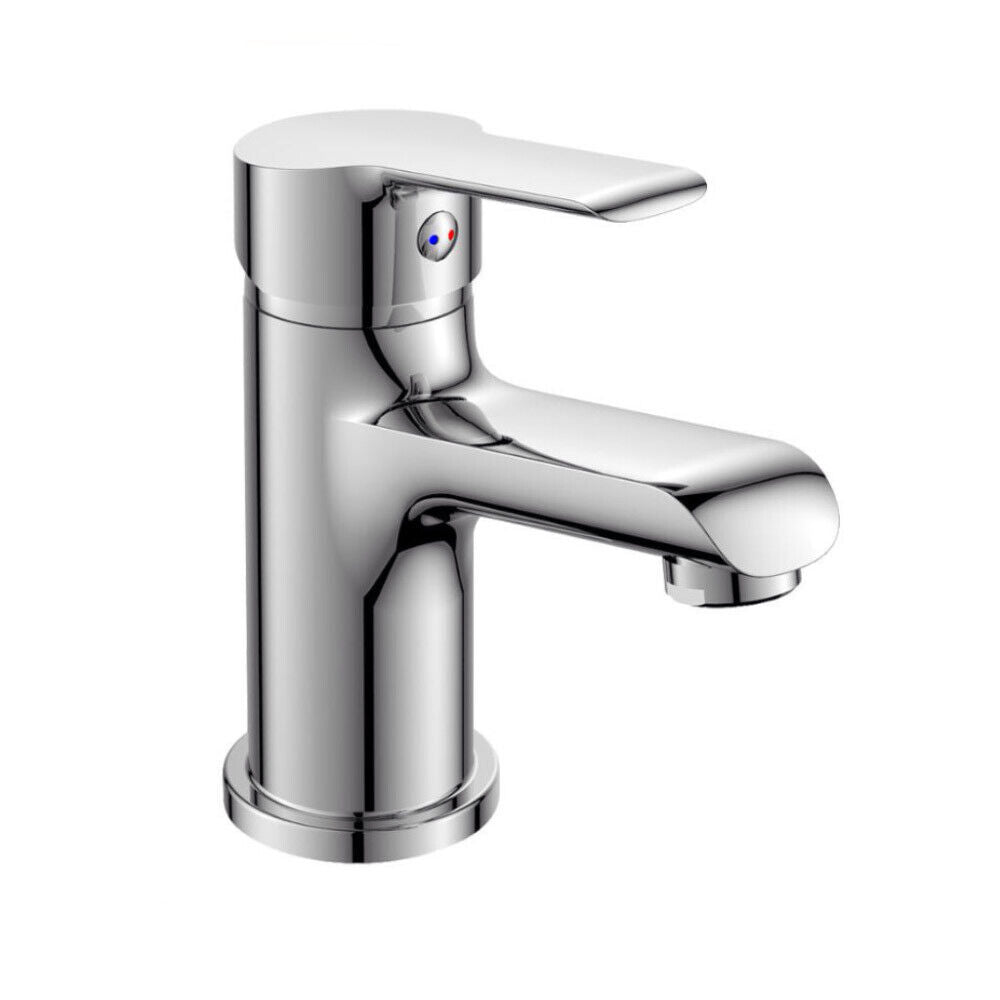 Solvivo · Roll · Rubinetto per lavandino bagno ottone cromato lucido – vista principale