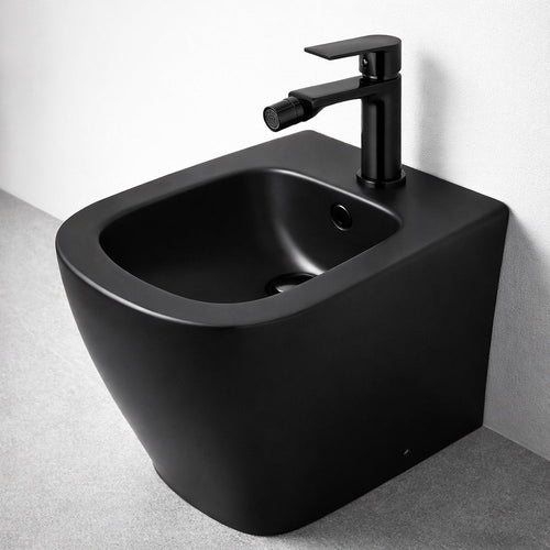 Solvivo · Seven · Rubinetto nero da bidet per bagno miscelatore – dettaglio 2