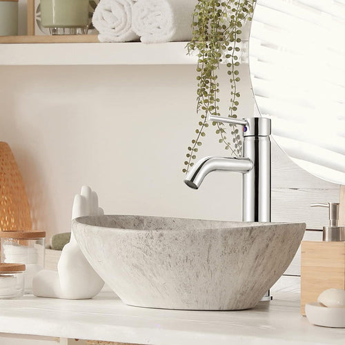 Solvivo · Pisa · Rubinetto per lavabo da bagno a canna alta – dettaglio 2