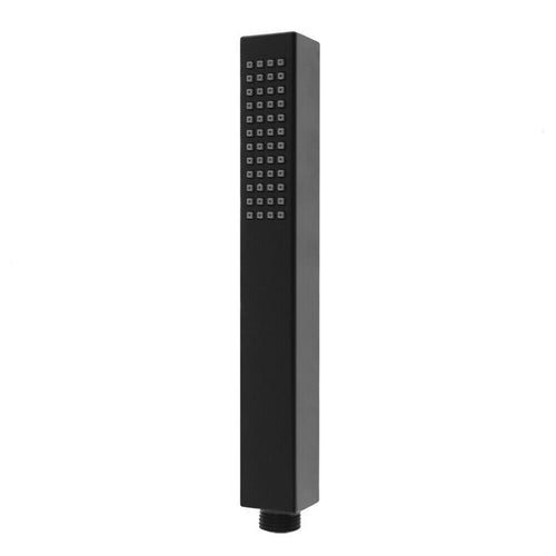 Solvivo · Doccino quadrato slim nero soffione doccia attacco 1/2" – vista principale