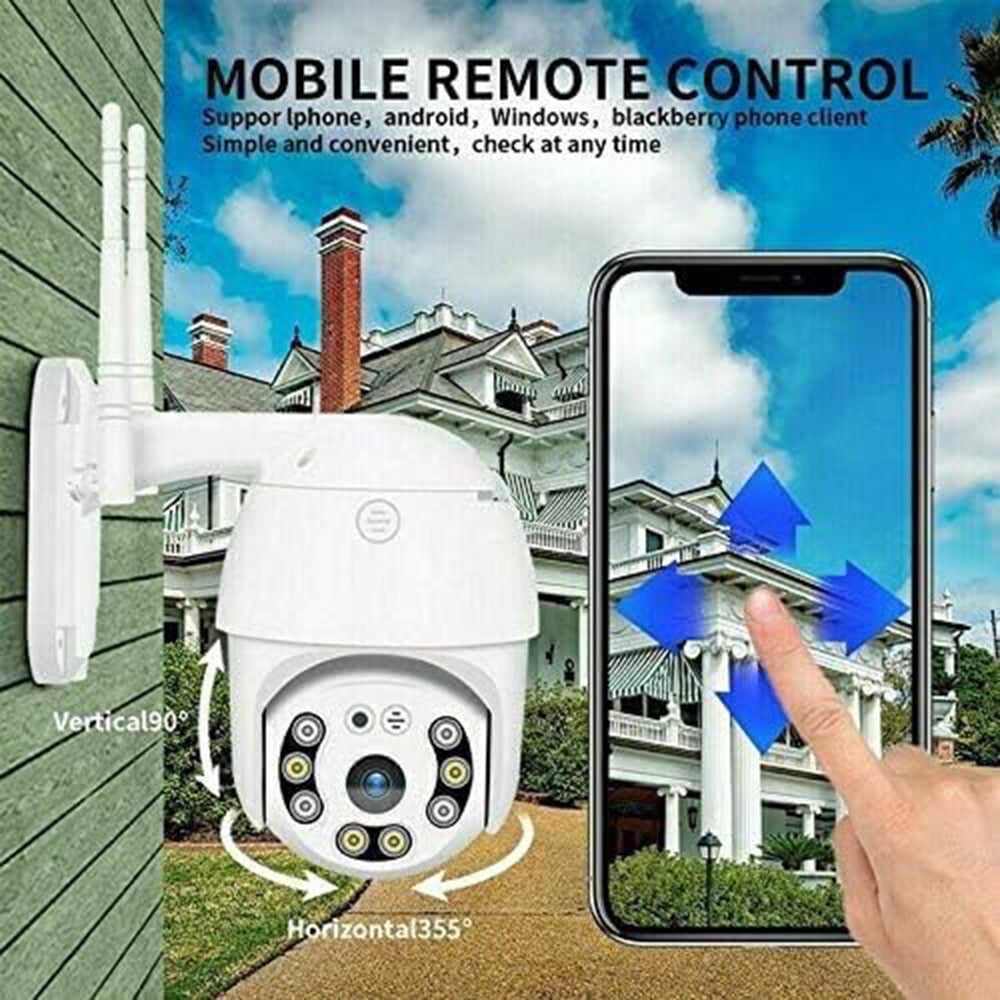 Solvivo · Telecamera Wi-Fi motorizzata · led Full HD zoom app Yoosee 5Ghz – dettaglio 3
