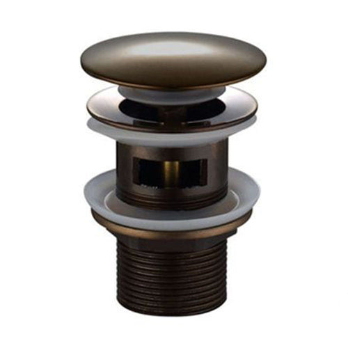 Solvivo · Piletta di scarico bronzo universale 1/4" per lavandino pop-up tappo – vista principale
