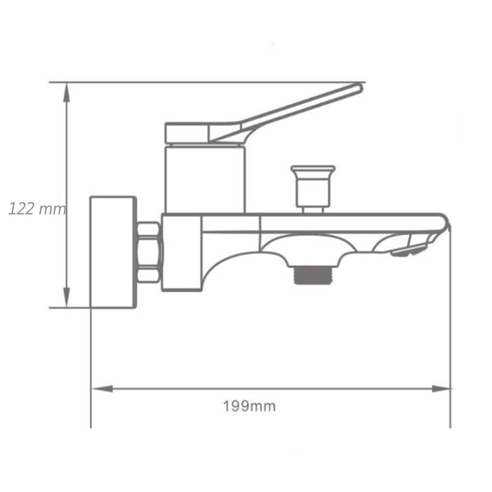 Solvivo · Sky · Rubinetto vasca bagno stilizzato ottone cromato lucido – dettaglio 5